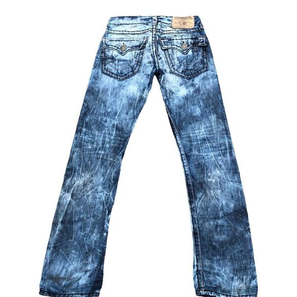 True Religion Jeans Size 29 RICKY SUPER T Blue - Picture 5 of 15